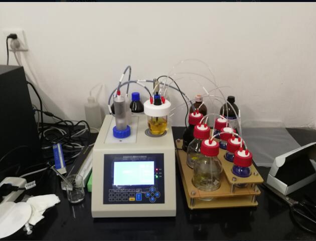 成都普康生物購買我公司S-300全自動卡爾費休水分測定儀用于研發